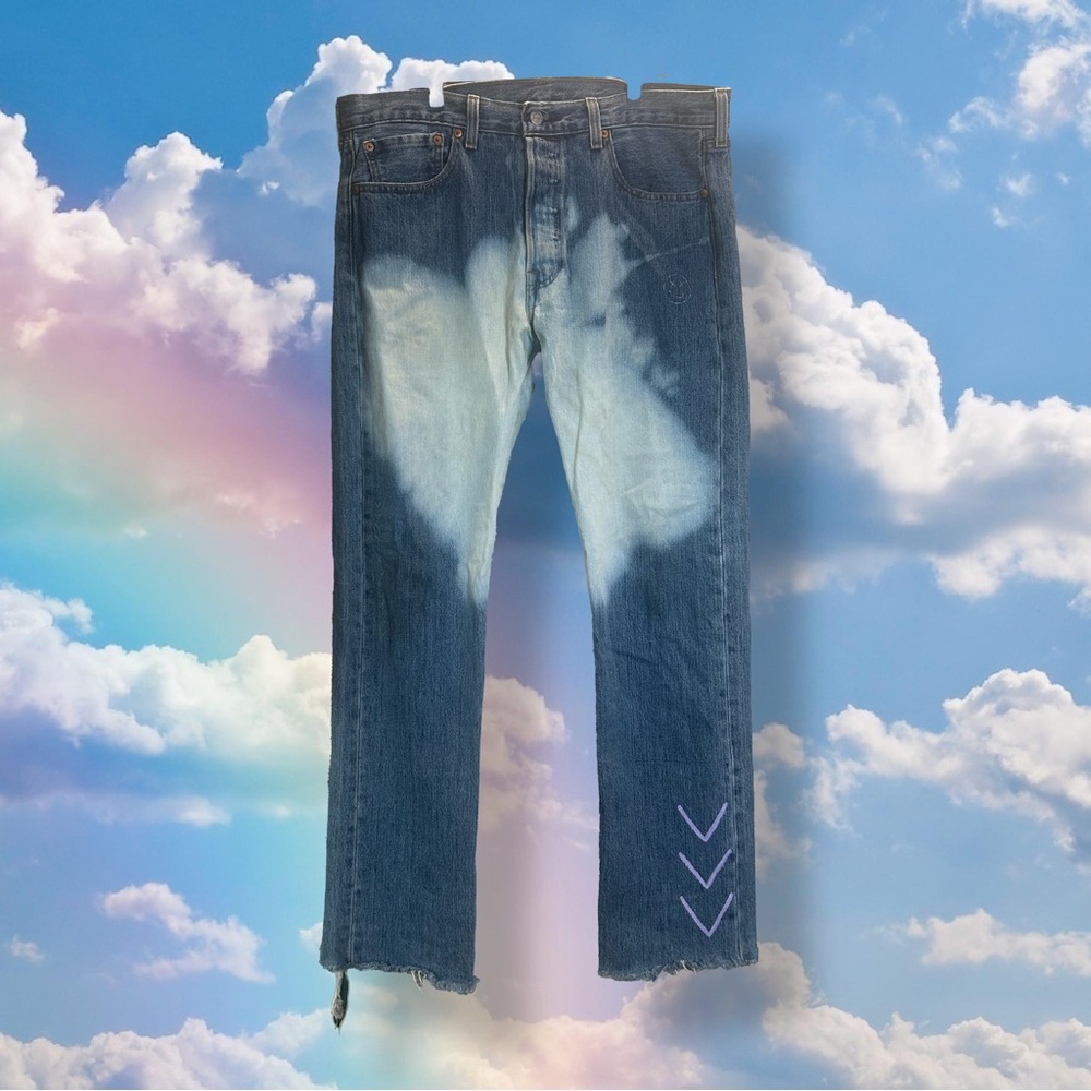 Levi's Blue Straight Jeans